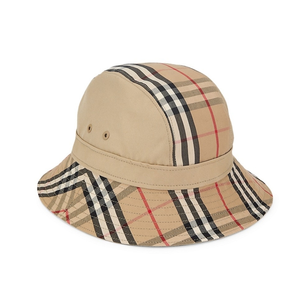 Burberry Supernova Check Bucket Hat